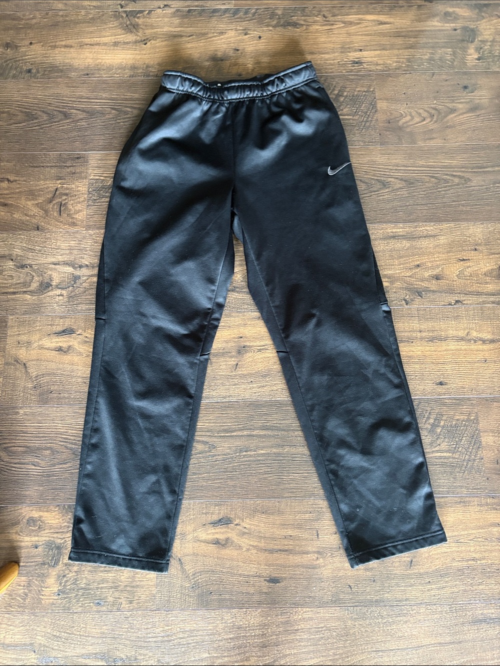 Nike Black adult large Sweatpants with Swoosh Accent